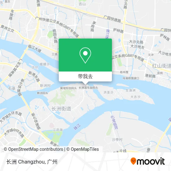 长洲 Changzhou地图