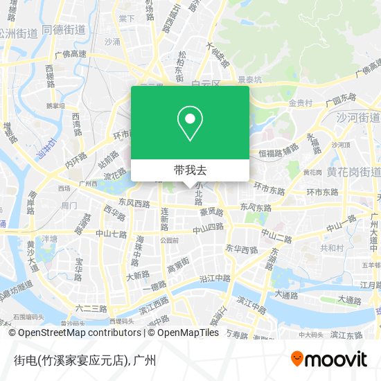 街电(竹溪家宴应元店)地图