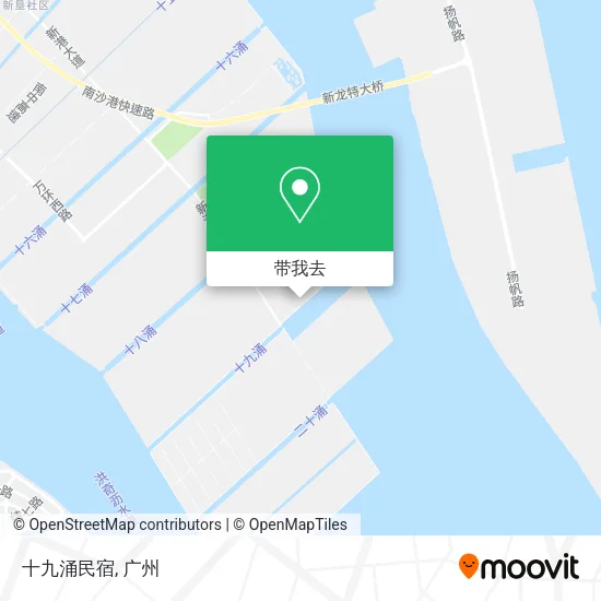 十九涌民宿地图