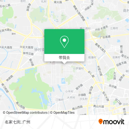 名家七街地图