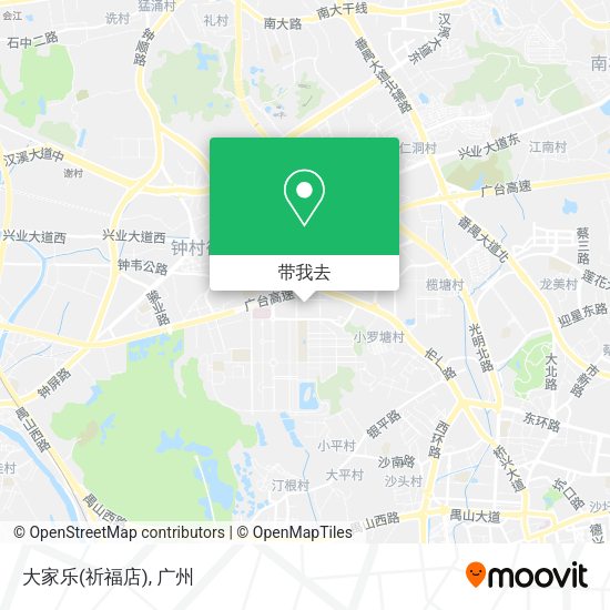 大家乐(祈福店)地图