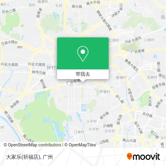 大家乐(祈福店)地图