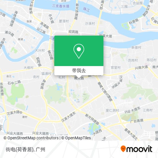 街电(荷香居)地图