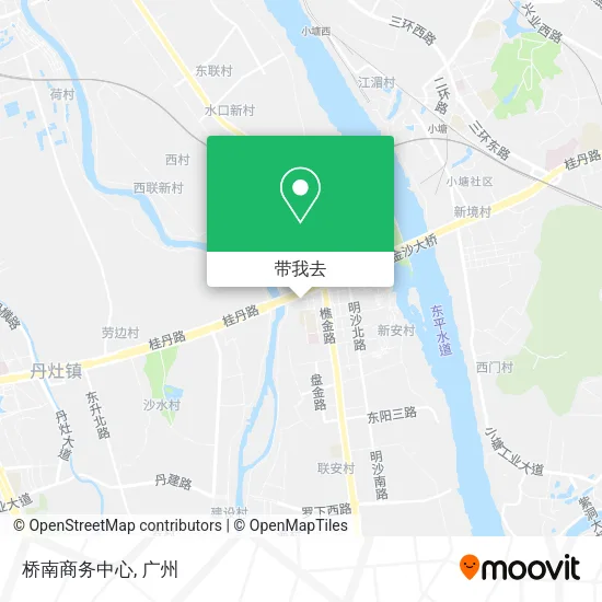 桥南商务中心地图