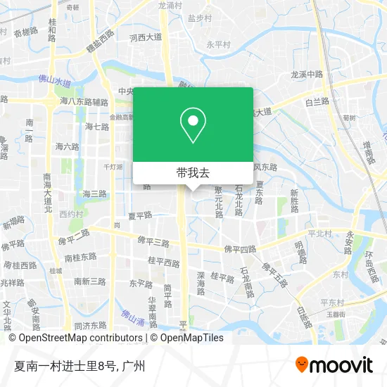 夏南一村进士里8号地图