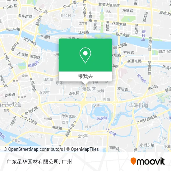 广东星华园林有限公司地图
