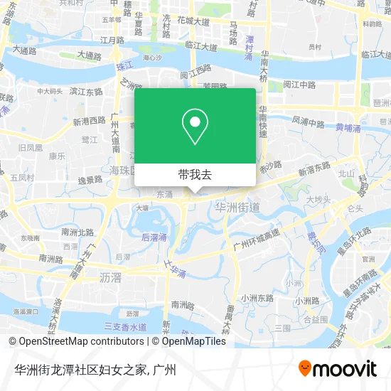 华洲街龙潭社区妇女之家地图