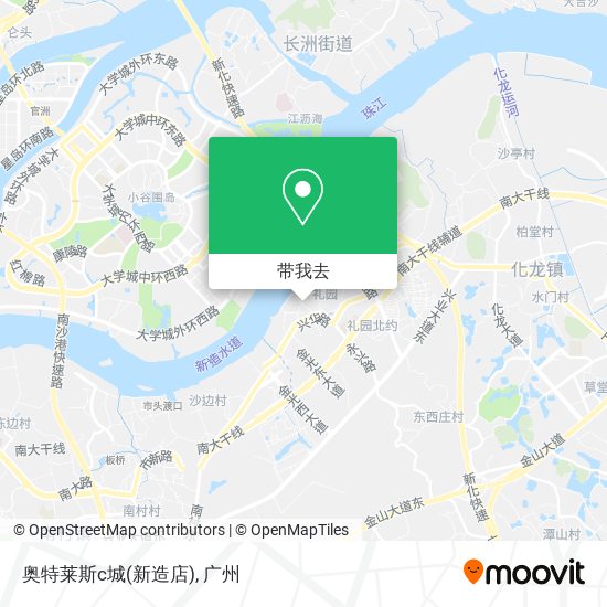 奥特莱斯c城(新造店)地图