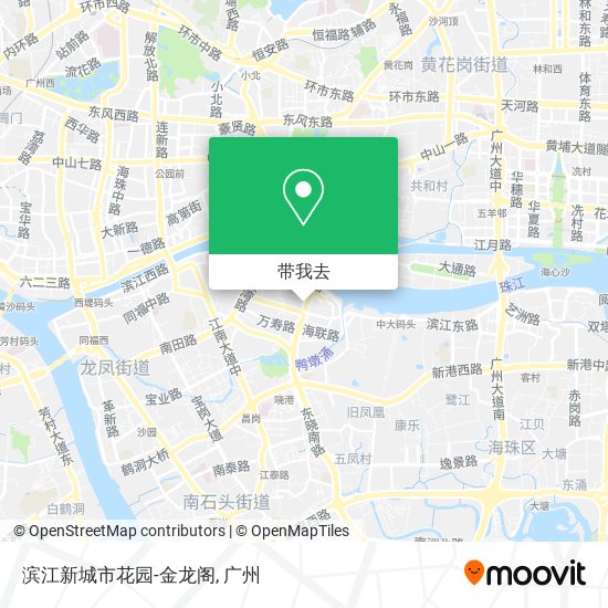 滨江新城市花园-金龙阁地图