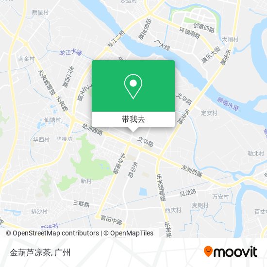 金葫芦凉茶地图