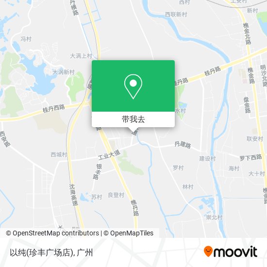 以纯(珍丰广场店)地图