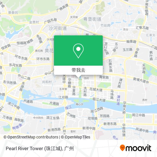 Pearl River Tower (珠江城)地图