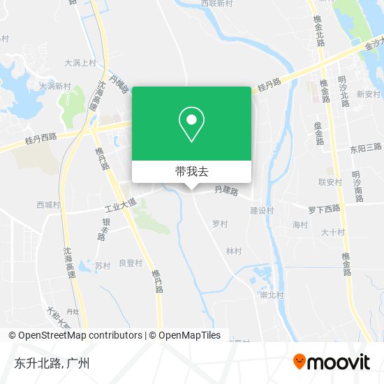 东升北路地图