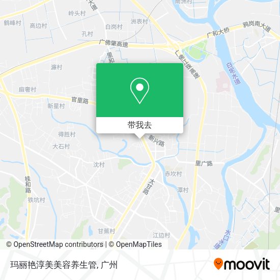 玛丽艳淳美美容养生管地图