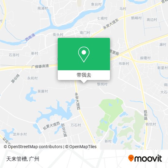 天来管槽地图
