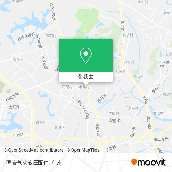 啤管气动液压配件地图