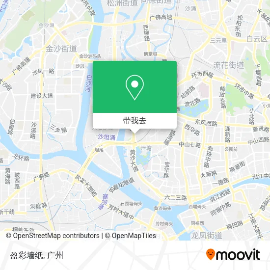 盈彩墙纸地图