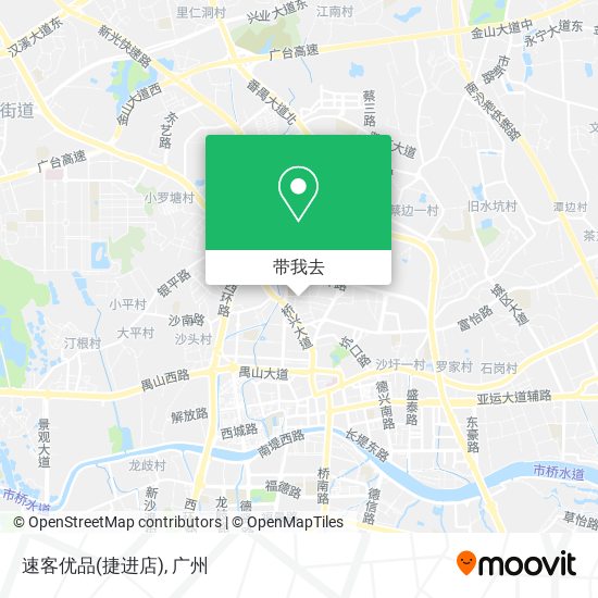 速客优品(捷进店)地图
