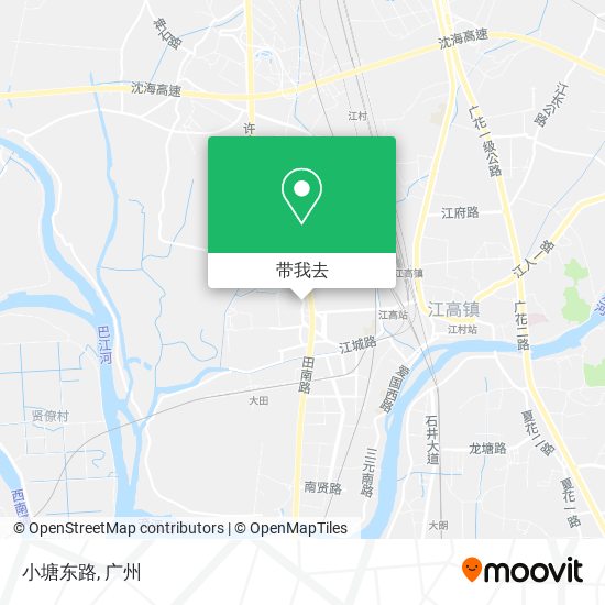 小塘东路地图