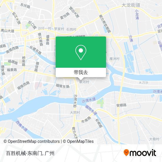 百胜机械-东南门地图