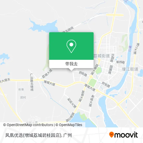 凤凰优选(增城荔城碧桂园店)地图