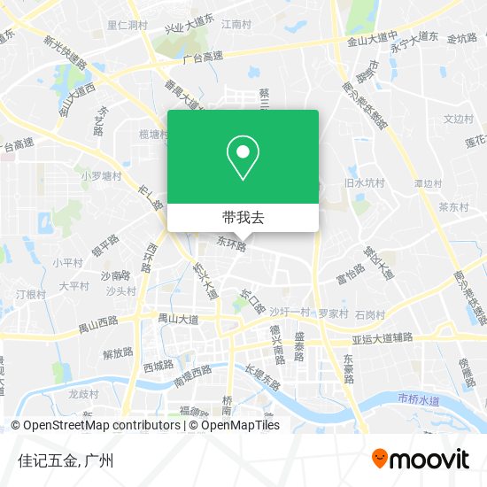 佳记五金地图