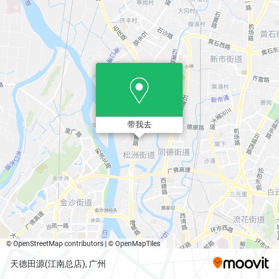 天德田源(江南总店)地图