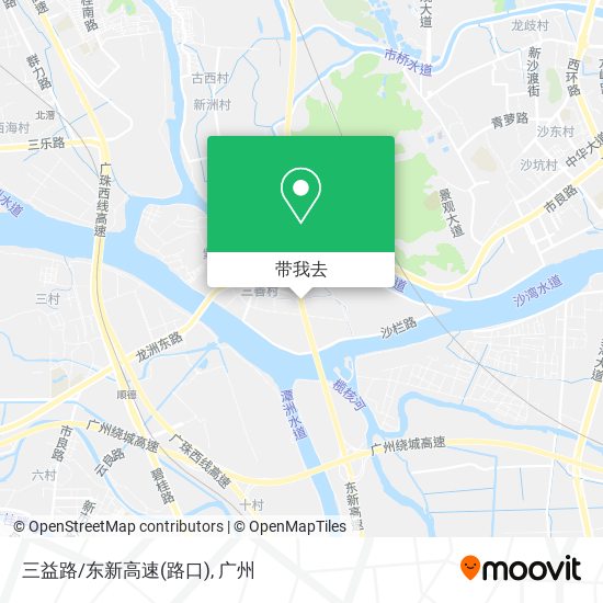 三益路/东新高速(路口)地图
