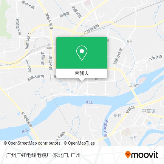 广州广虹电线电缆厂-东北门地图