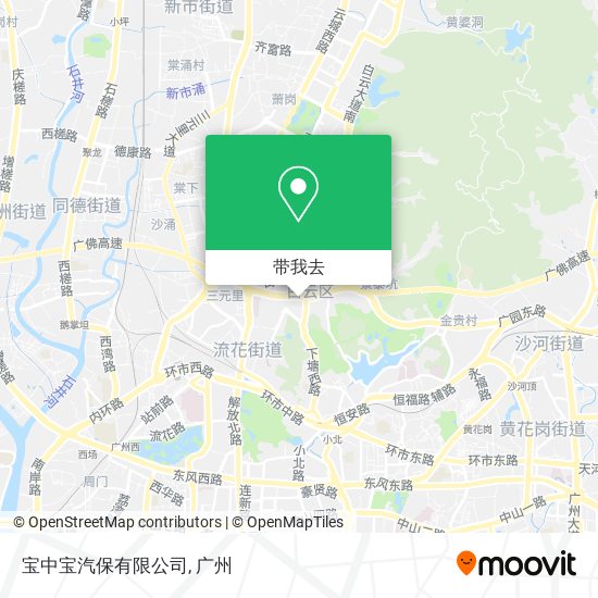 宝中宝汽保有限公司地图