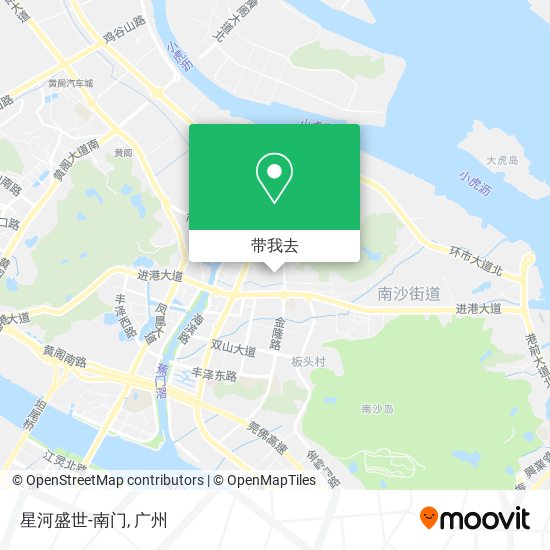 星河盛世-南门地图