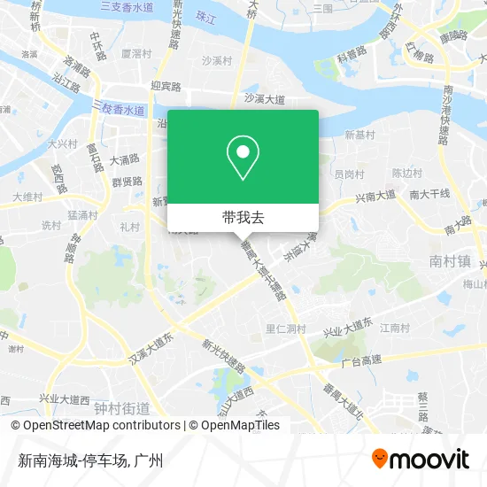 新南海城-停车场地图