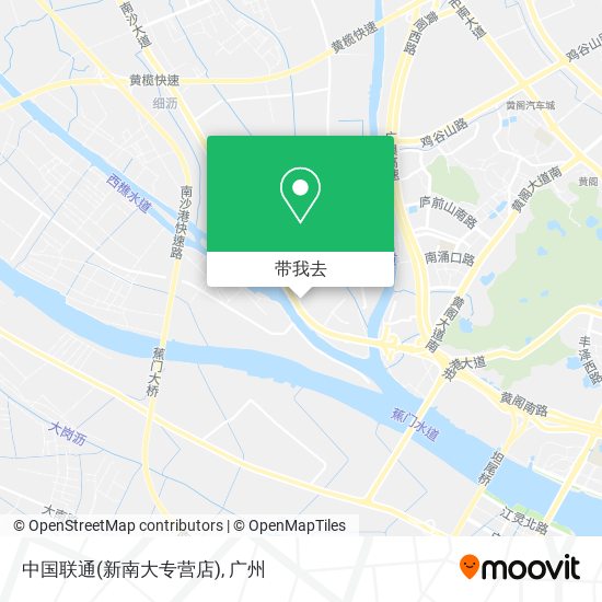 中国联通(新南大专营店)地图