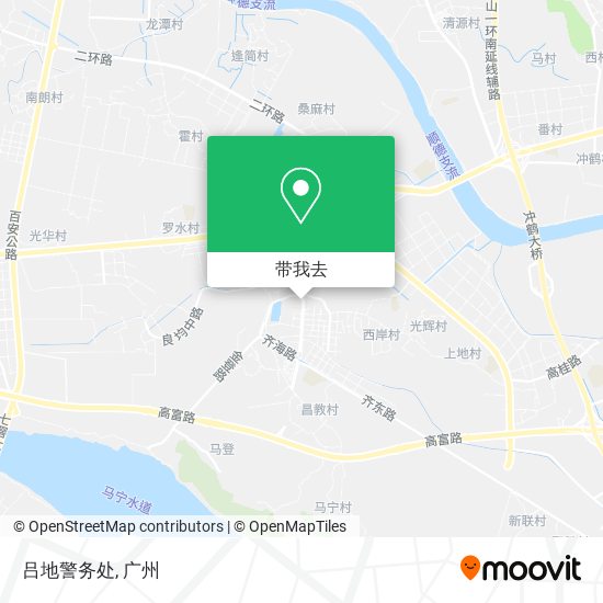 吕地警务处地图