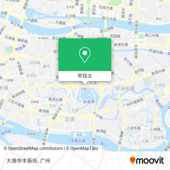 大塘华丰新街地图
