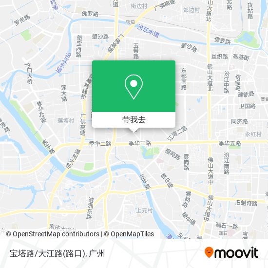宝塔路/大江路(路口)地图