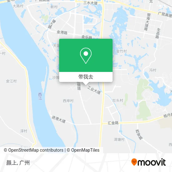 颜上地图