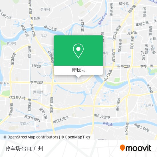 停车场-出口地图