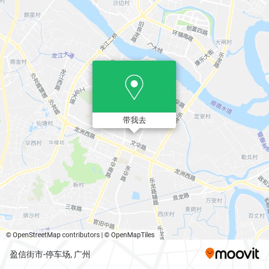 盈信街市-停车场地图