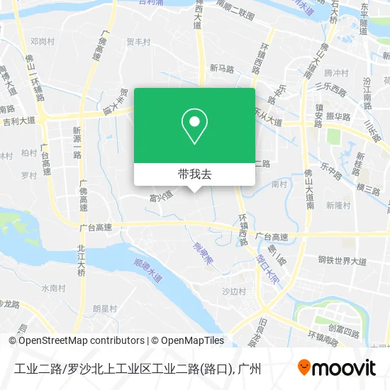 工业二路/罗沙北上工业区工业二路(路口)地图