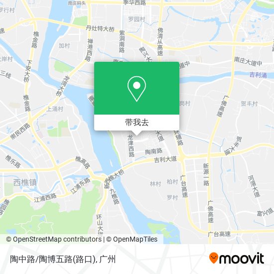 陶中路/陶博五路(路口)地图