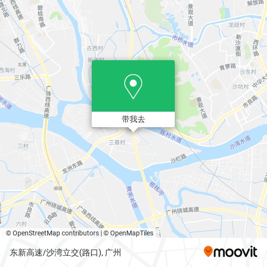 东新高速/沙湾立交(路口)地图