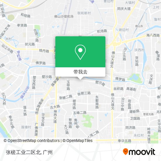 张槎工业二区北地图