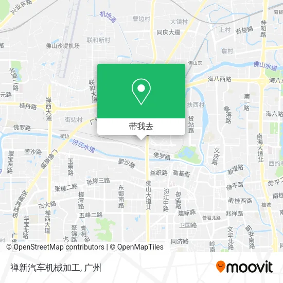 禅新汽车机械加工地图