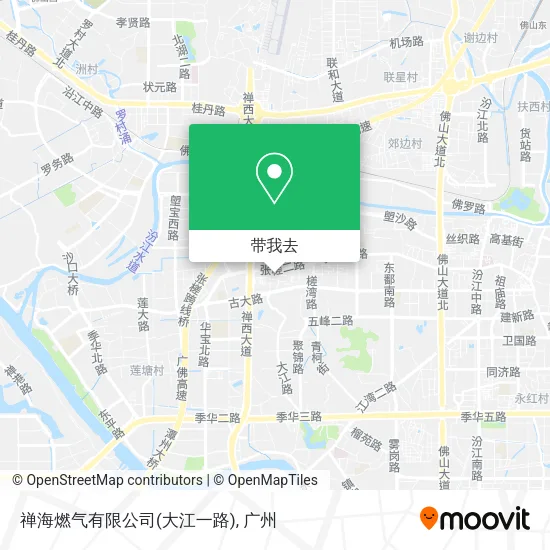 禅海燃气有限公司(大江一路)地图
