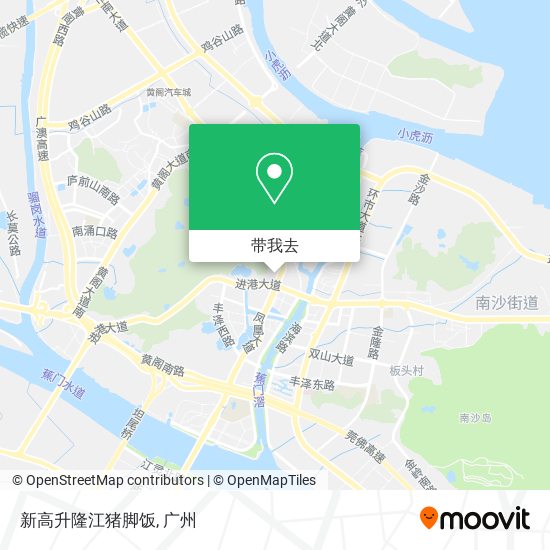 新高升隆江猪脚饭地图