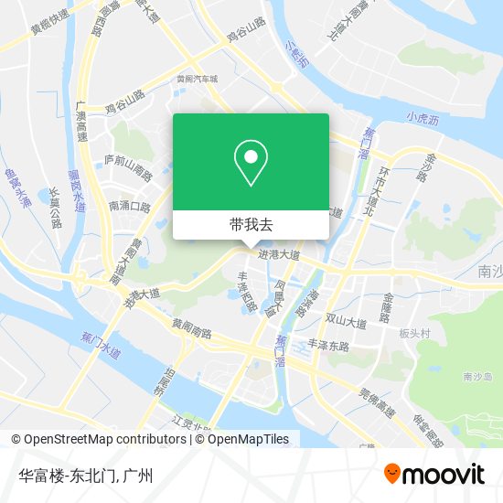 华富楼-东北门地图