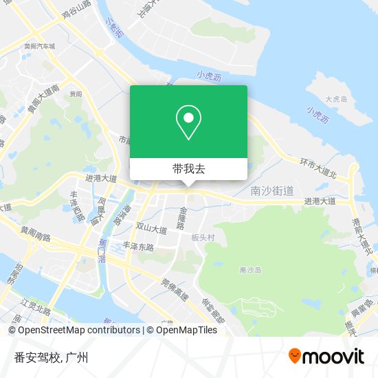 番安驾校地图