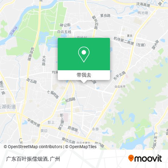 广东百叶振儒烟酒地图