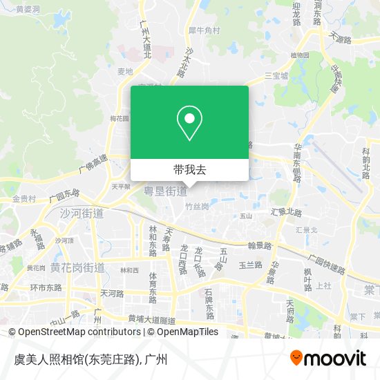 虞美人照相馆(东莞庄路)地图